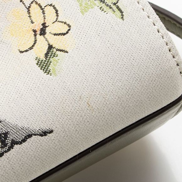 Tory Burch Canvas Lee Radziwill Petite Double Satchel - Picture 10 of 12